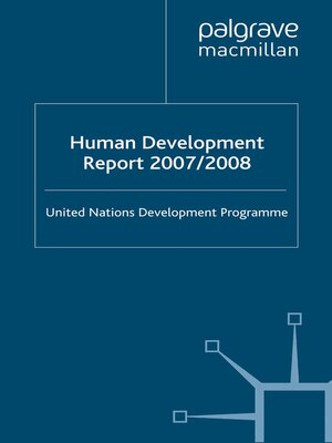 cover image of Human Development Report 2007/2008